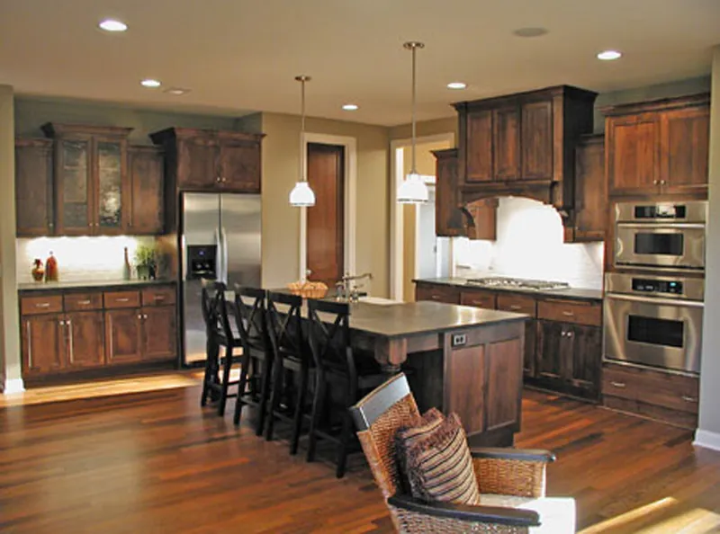 Country House Plan Kitchen Photo 01 - Lanham Country Craftsman Home 091D-0489 - Shop House Plans and More