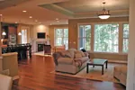 Country House Plan Living Room Photo 02 - Lanham Country Craftsman Home 091D-0489 - Shop House Plans and More