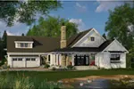 Cabin & Cottage House Plan Front Photo 01 - Canoe Cove Modern Farmhouse 091D-0506 - Search House Plans and More