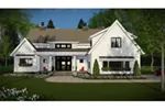 Beach & Coastal House Plan Front of Home - 091D-0508 - Shop House Plans and More