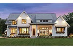 Southern House Plan Front of Home - Americana Modern Farmhouse 091D-0509 - Shop House Plans and More