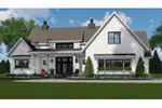 Lake House Plan Front of Home - Swan Creek Modern Farmhouse 091D-0510 - Shop House Plans and More