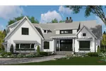 Beach & Coastal House Plan Front of Home - 091D-0511 - Shop House Plans and More