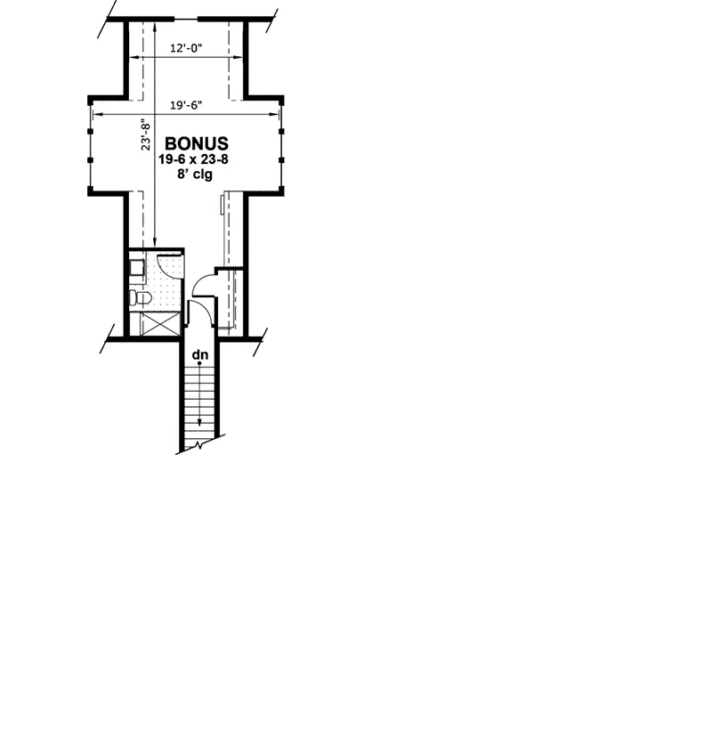 Southern House Plan Second Floor - 091D-0516 - Shop House Plans and More