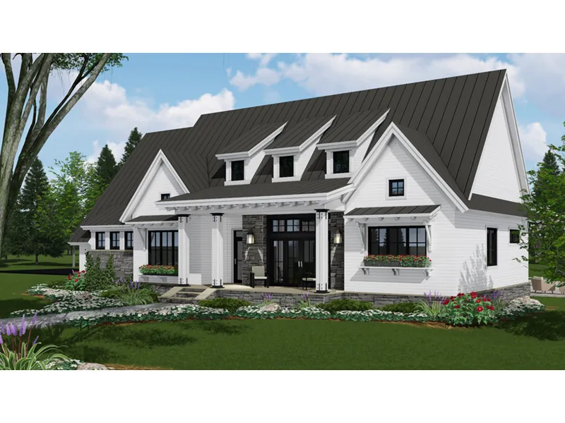 Southern House Plan Front Photo 01 - 091D-0516 - Shop House Plans and More