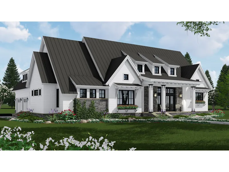 Southern House Plan Front Photo 02 - 091D-0516 - Shop House Plans and More
