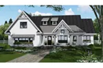 Arts & Crafts House Plan Front of House 091D-0520