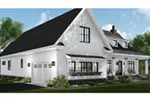 Craftsman House Plan Side View Photo - Terry Hill Modern Farmhouse 091D-0521 - Shop House Plans and More