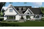 Arts & Crafts House Plan Front of House 091D-0522
