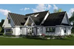 Craftsman House Plan Side View Photo 01 - 091D-0522 - Shop House Plans and More