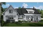 Prairie House Plan Front of House 091D-0524