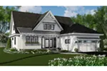 Craftsman House Plan Front Photo 02 - 091D-0525 - Shop House Plans and More