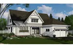 Arts & Crafts House Plan Front of House 091D-0526