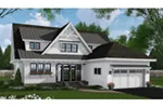 Lake House Plan Front of House 091D-0527