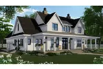 Mountain House Plan Front Photo 01 - Southern Comfort Farmhouse 091D-0528 - Shop House Plans and More