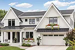 European House Plan Front of House 091D-0535
