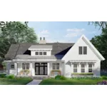 Modern House Plan Front of Home - 091D-0539 | House Plans and More