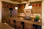 Contemporary House Plan Kitchen Photo 02 - Shenandoah Heights Luxury Home 091S-0001 - Shop House Plans and More