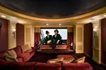 Modern House Plan Theater Room Photo 01 - Shenandoah Heights Luxury Home 091S-0001 - Shop House Plans and More