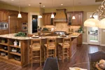 Luxury House Plan Kitchen Photo 01 - Vincennes Place Craftsman Home 091S-0002 - Shop House Plans and More