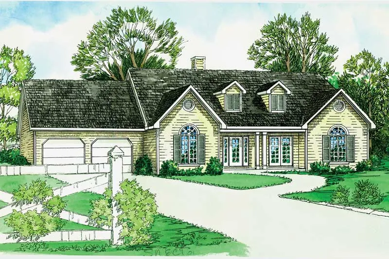 Classic Country Style Has Great Curb Appeal