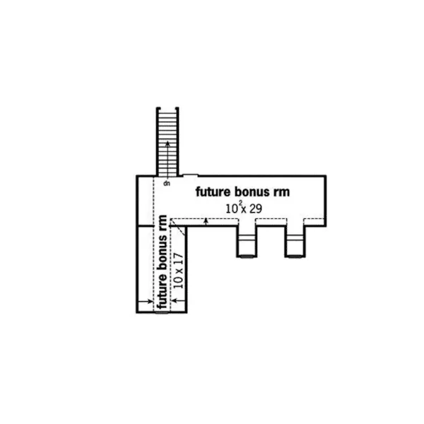 Traditional House Plan Bonus Room - Millington Ranch Home 092D-0036 - Shop House Plans and More