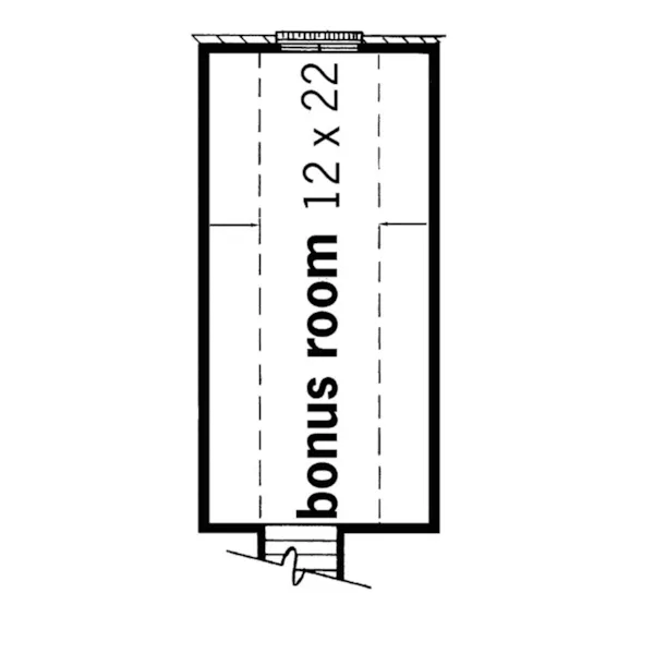 Cape Cod & New England House Plan Bonus Room - Cool Woods Traditional Home 092D-0050 - Search House Plans and More