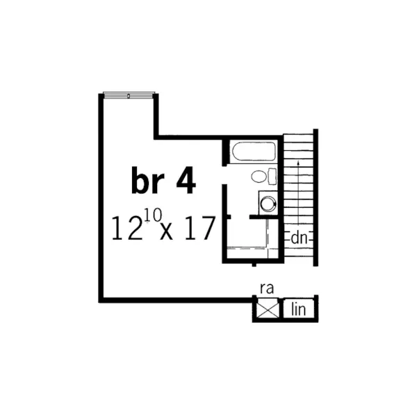 Traditional House Plan Second Floor - Babler Wood European Home 092D-0055 - Search House Plans and More