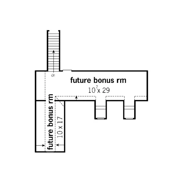 Country House Plan Bonus Room - Modesto Lake Country Home 092D-0151 - Shop House Plans and More