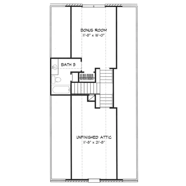 Country House Plan Second Floor - Floridale Rustic Country Home 095D-0003 - Search House Plans and More