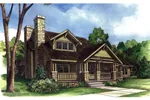 Country Bunglaow Style Home With Craftsman Accents