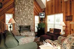 Rustic House Plan Living Room Photo 01 - Faxon Farmhouse 095D-0016 - Search House Plans and More