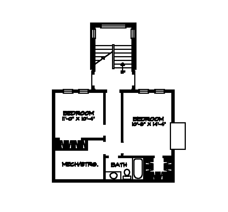 Lake House Plan Lower Level Floor - Palm Harbor Waterfront Home 095D-0029 - Shop House Plans and More