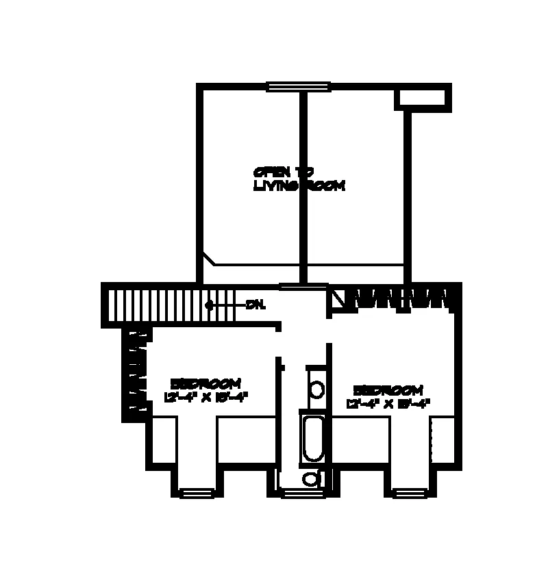 Vacation House Plan Second Floor - Fruitland Farm Luxury Home 095D-0036 - Search House Plans and More