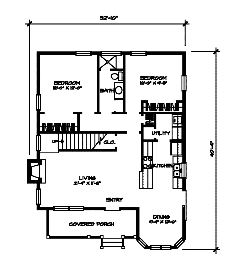 Traditional House Plan First Floor - Chesnut Bluff Country Home 095D-0037 - Search House Plans and More