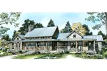 Rustic House Plan Color Image of House - Dickson Rustic Country Home 095D-0046 - Search House Plans and More