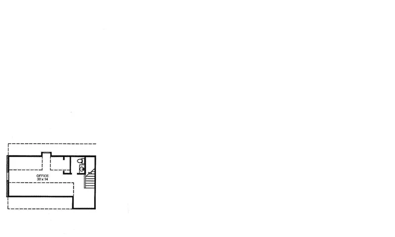 Traditional House Plan Second Floor - 095D-0055 - Shop House Plans and More