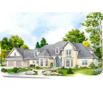 Luxury House Plan Front of Home - Captiva Luxury Home 095S-0003 - Search House Plans and More