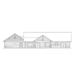 Arts & Crafts House Plan Rear Elevation - Mason Park Craftsman Home 096D-0059 | House Plans and More