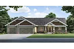 Front of Home - Andromeda Craftsman Home 096D-0061 | House Plans and More