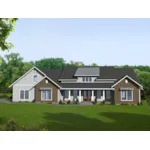 Modern Farmhouse Plan Front of House 096D-0062