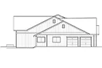 Country House Plan Left Elevation - 096D-0062 | House Plans and More