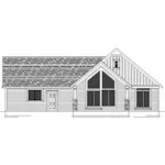 Craftsman House Plan Rear Elevation - 096D-0065 | House Plans and More