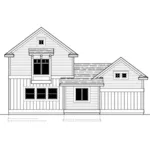 Craftsman House Plan Rear Photo 01 - 096D-0066 | House Plans and More