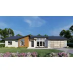 Modern House Plan Front of House 096D-0069