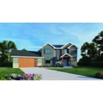 Modern Farmhouse Plan Front of House 096D-0072