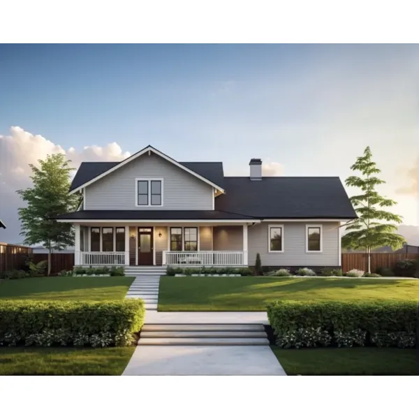 Charming Wrap-Around Porch