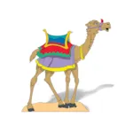 The lawn nativity camel further expands your nativity scene