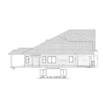 Building Plans Left Elevation -  098D-6003 | House Plans and More