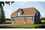 Arts & Crafts House Plan Front of House 098D-7501